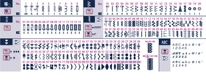 ソーイングパターン