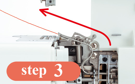 完了！エアーで簡単糸通し