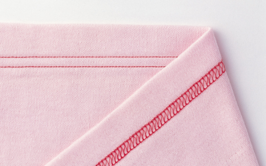 2針底部繃縫線跡