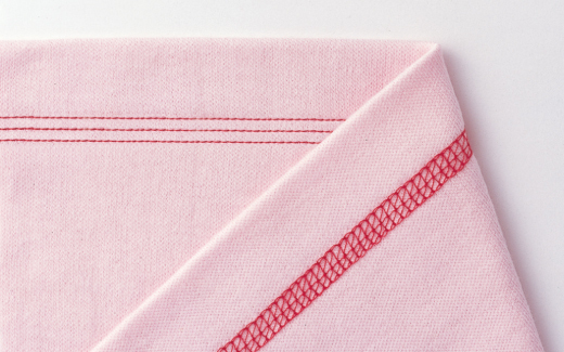 3針底部繃縫線跡