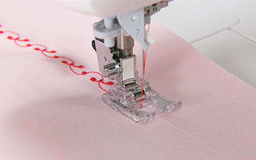 手動(dòng)ボタンホール押え（模様押え）