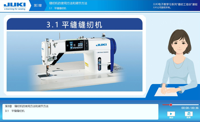 第3章：平縫機(jī)的使用方法和調(diào)節(jié)